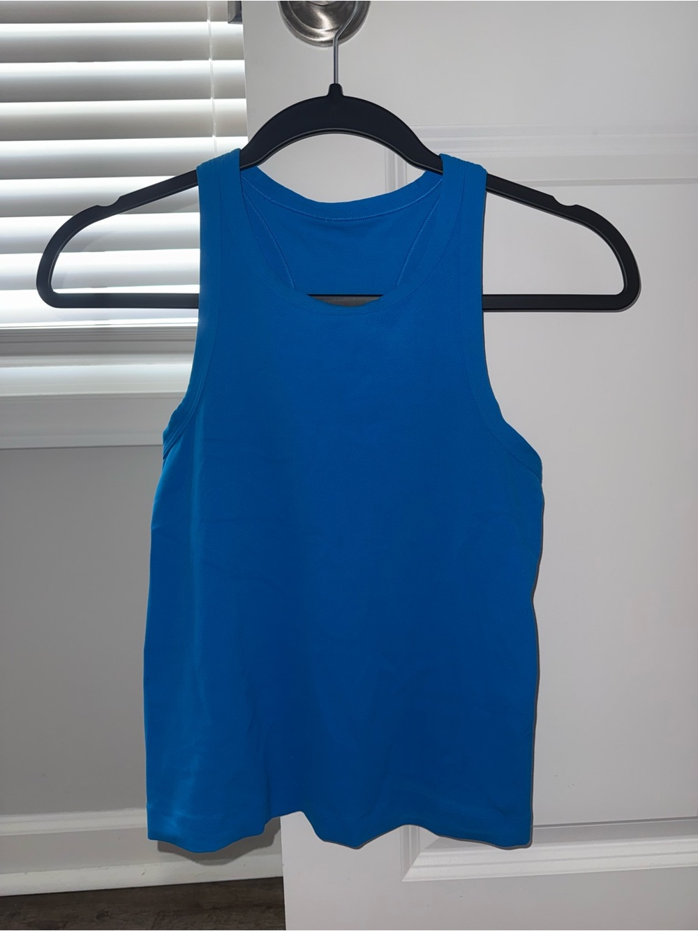 lululemon athletica Bright Blue Racerback Tank Top